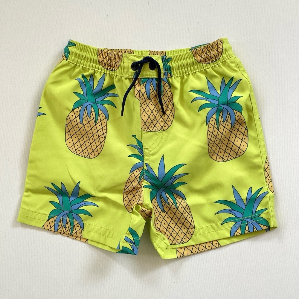 NWT Tea Collection Pineapple Swim Trunks